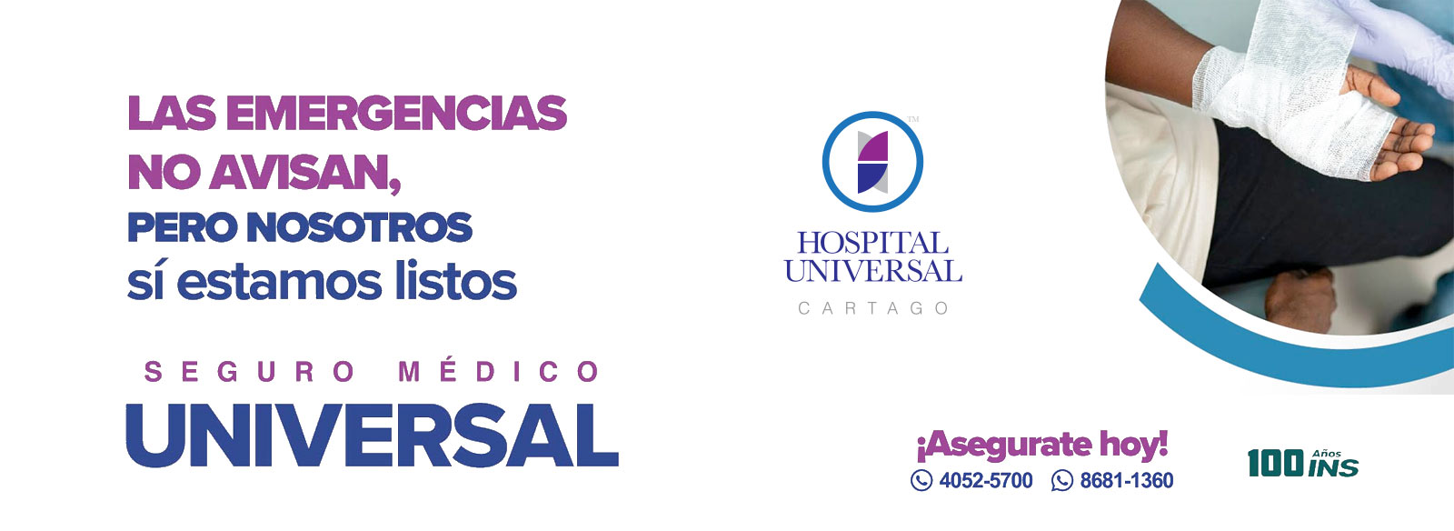 Seguro para emergencias.